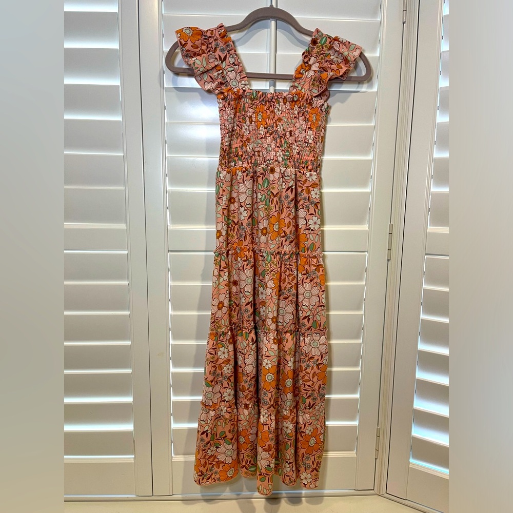 Girls Floral Maxi